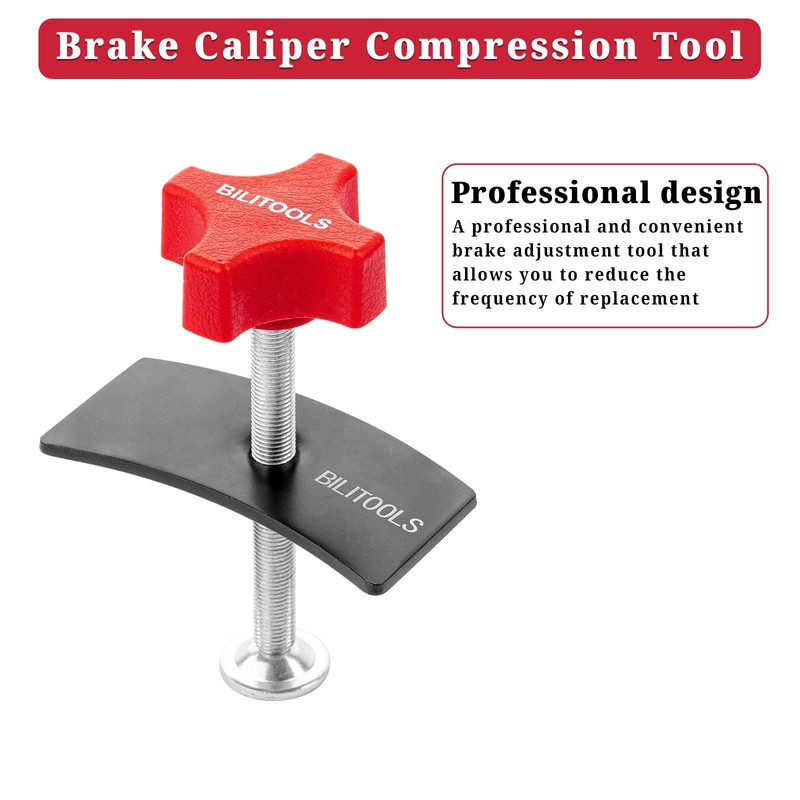 BILITOOLS Brake Pad Spreader, Disc Brake Caliper Compression Tool Caliper