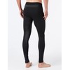 Odlo Herren PERFORMANCE WARM Baselayer Hose, Black - Odlo Concrete