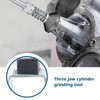 YINETTECH 2 Sets Engine Cylinder Honing Stones Replacement 3-Jaw Engine