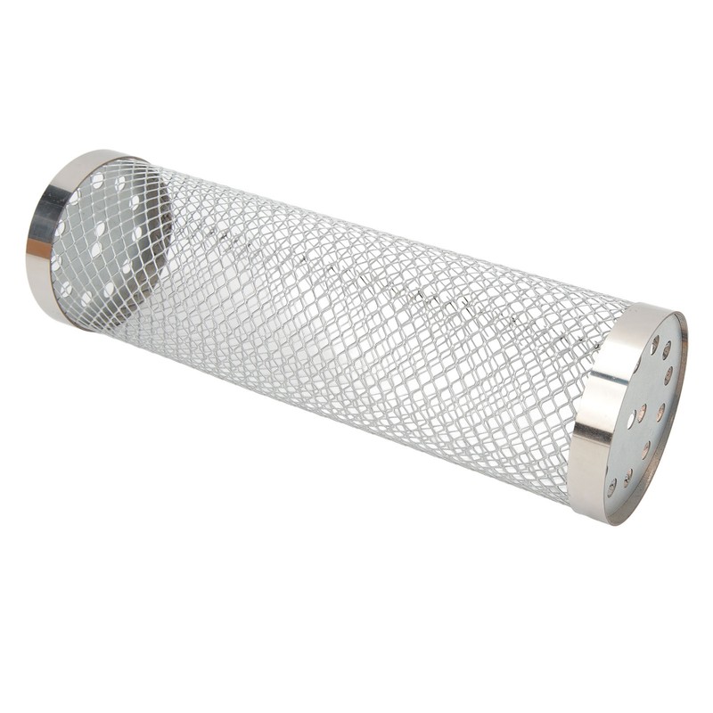 Stainless Steel Rolling Grilling Basket Wire Mesh Cylinder Grill Basket