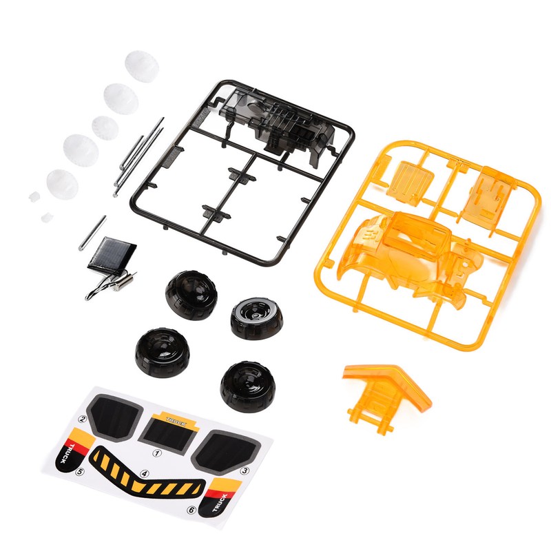 DIY Solar Engineering Vehicle Assembly Construction Car Toy Science Educational