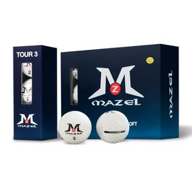 MAZEL Premium Soft Golf Balls One Dozen