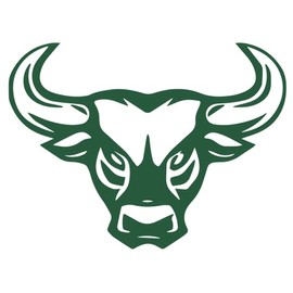 2 Pack - Mean Bull Decal Vinyl Sticker Graphics for Car Truck SUV Van Wall Window Laptop | 5.5" Width X 4.092" Height | Green HGC1293