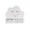 Sass & Belle Dreamy Countdown To Christmas Cloud Decoration