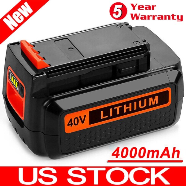 For Black & Decker 40V 4.0Ah LBX2040 for Black and