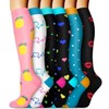Amofatia Compression Socks for Women & Men Circulation (6 Pairs)
