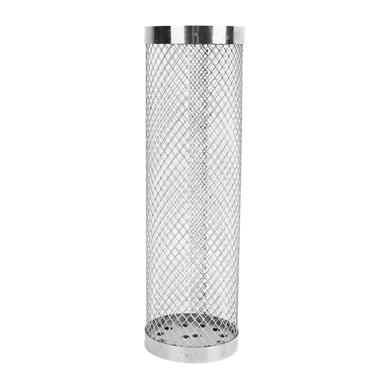 Cylindrical Barbecue Basket Cylinder Grilling Basket for Vegetables Fish Chicken