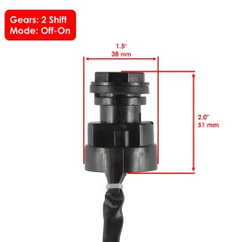 Caltric Ignition Key Switch For Kawasaki Brute Force 750 4X4I Eps Camo  KVF750 2012-2021