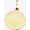 Guardian Angel God's Blessing Pendant Partially Matte 333 Yellow Gold