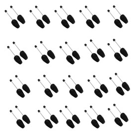 FONHERILI Shoe Trees Men Stretcher Holder Shaper Support with A Shoe Bag (20 Pairs Srping Men, Black)