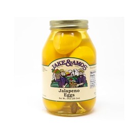 Jake & Amos Jalapeno Eggs 32 Oz. (2 Jars)