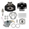 LABLT Carburetor Cylinder Piston Gasket Ring Top End Kit Replacement