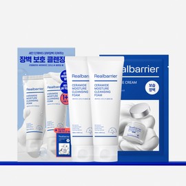 Real Barrier Ceramide Moisture Cleansing Foam 120ml 1+1 special set [Components] 1 mask / 리얼베리어 세라마이드 모이스처 클렌징 폼 120ml 1+1 기획세트 [구성품] 마스크 1매