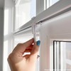 Vertical Blind Valance Clips, 10Pcs White Plastic Dust Cover Holder