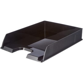 Leitz Esselte letter tray, A4, black, VIVIDA, Europost, 623605, black