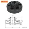 EASYBERG Centrifugal Go Kart Clutch 1“ Bore 14T 14 Tooth
