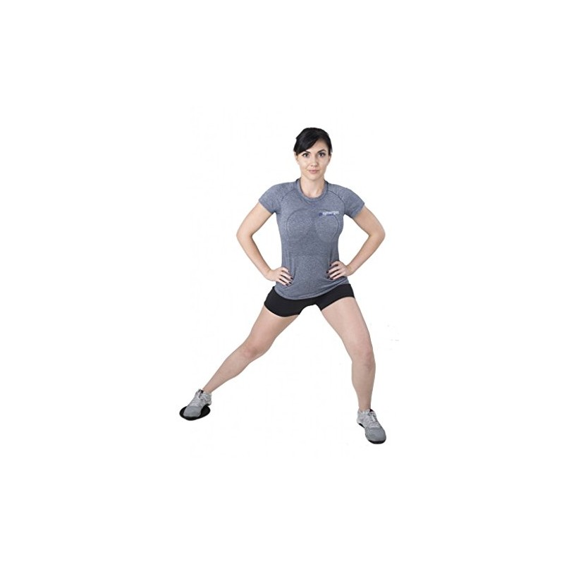 iheartsynergee Synergee Deslizamiento Discos Core Sliders. Doble Cara Uso en