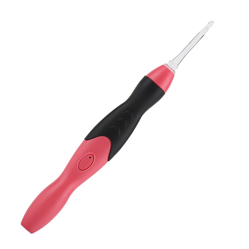 40Pcs USB Chargeable LED Crochet Hooks Knitting Needles Tools Kits