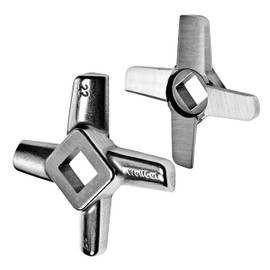Wolfcut Inox Cross Blade Compatible/Replacement with Meat Grinder GGG 22/TS, GGG 22/RS and GGG 22/AE