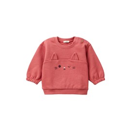 United Colors of Benetton Unisex Baby Maglia G/C M/L 3J70A1058 Hooded Sweatshirt, Pink, 56 cm, pink