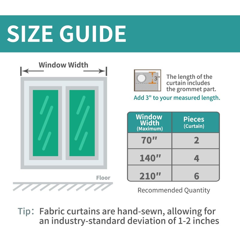 BGment Room Darkening Curtains with Sheer Overlay, Thermal Insulated Double