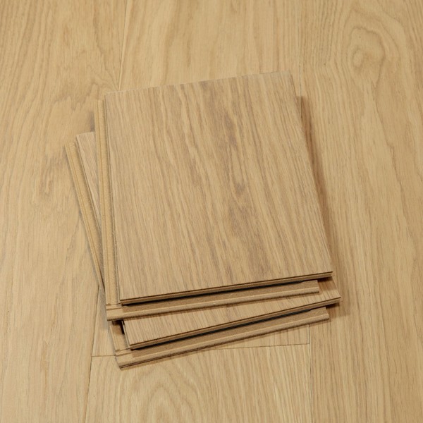 12” Cut Sample Engineered Hardwood Plank Flooring | DIY Click