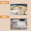12 Pcs Clear Flat Breast Milk Freezer Storage Organizer Space
