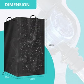 Pool Pump Cover, Pool Pump, Sand Filter System Cover, Sand Filter System, 420D Oxford Full Tarpaulin, UV-Resistant and 100% Waterproof