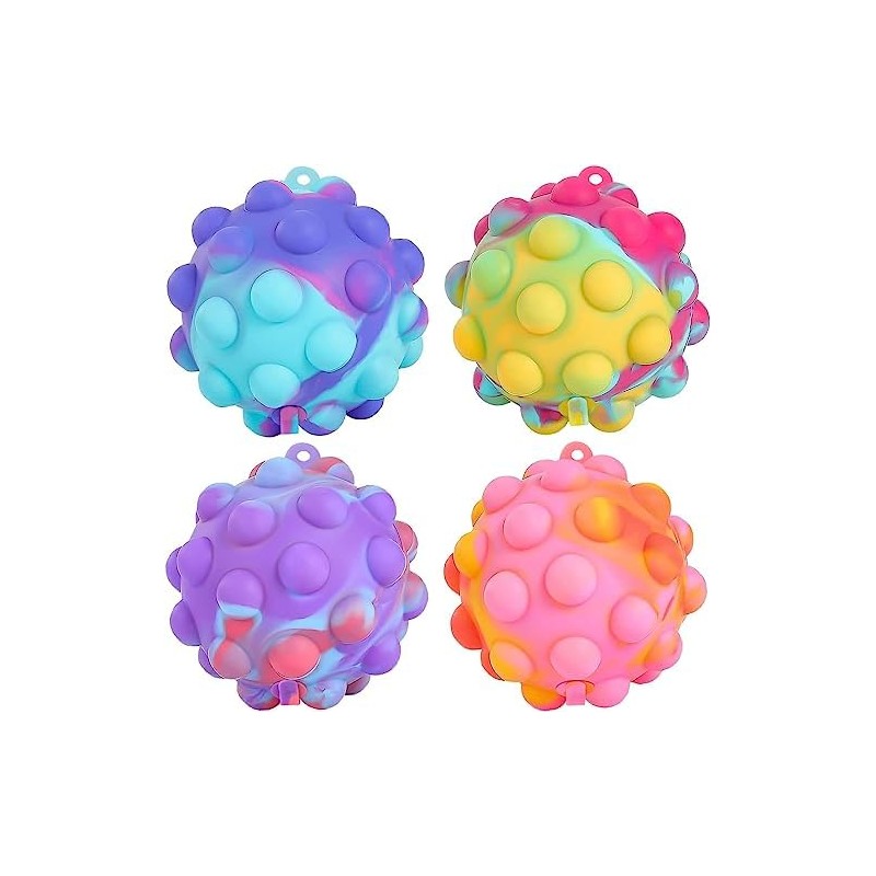 YOUNIT 217PCS 3D Building Blocking Balls Colorful