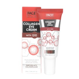 Face Facts Collagen & Q10 Eye Cream | Ubiquinone (Q10) + Vitamin E + Collagen | 25ml
