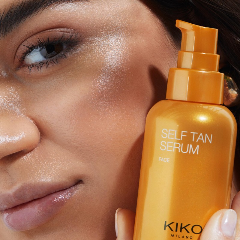 KIKO Milano Self Tan Serum Face, Moisturising Self-Tanning Glow Serum