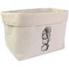 Large 'Squirrel With Acorn' Canvas Organiser/Storage Bag (OR00004462)