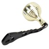 Fishing Reel Handle Aluminum Alloy Prevent Slip Ergonomic Replacement Baitcasting