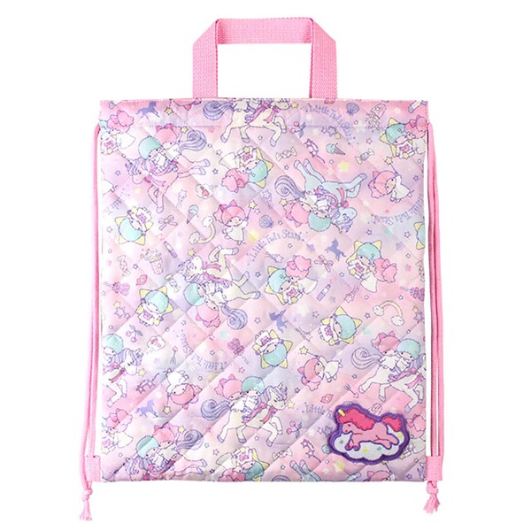 Takanami Create 087024 Little Twin Stars Quilted Knapsack (Gymnastics Bag