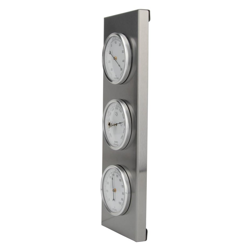 Weather Station with Dial, Thermometer, Hygrometer, Barometer Otio