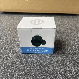 HOME SO Suction Cup Hooks for Shower Bathroom Kitchen Glass Door Mirror Tile ...