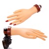 Mikinona Professional Nail Art Model Sturdy Manicure Training Hand Builder