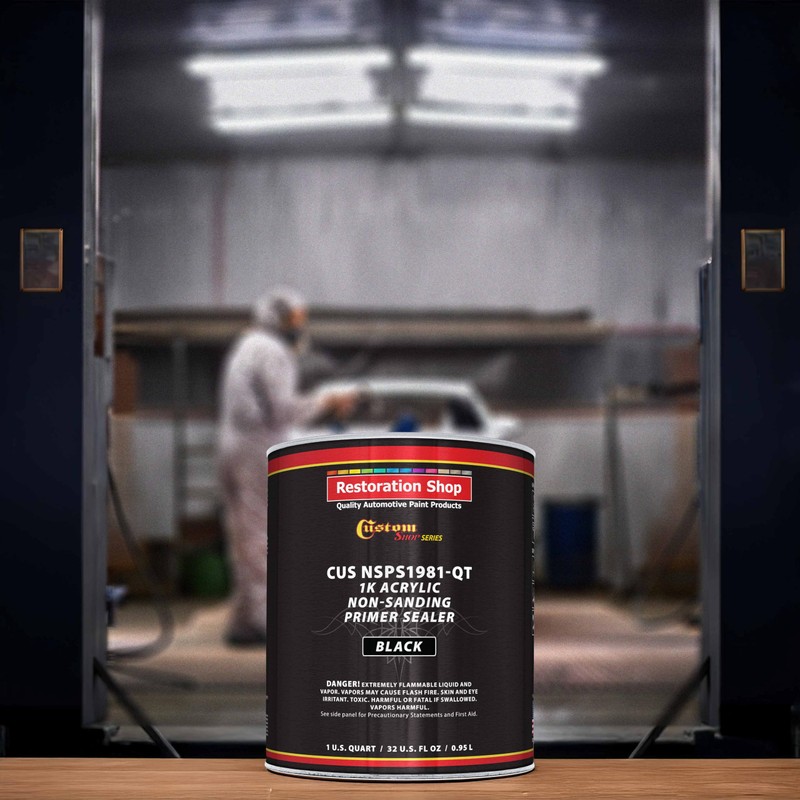 Custom Shop Premium 1K Acrylic Non-Sanding Primer Sealer Paint, Color