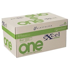 8.5 x 11 Excel One Carbonless Paper, 3 Part Reverse (Bright White/Canary/Pink), 1340 Sets, 8 REAMS