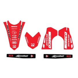 Honda 2002-2023 Honda CR125/250 CRF250 CRF450 Swing Arm, Fork Guard & Fender Graphics - 18-21CRF250 17-20CRF450