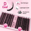 Lash Clusters Kit 280 Pcs Cluster Lashes 30D+40D Lash Extension