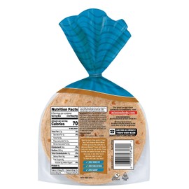 Mission Whole Wheat Carb Balance Street Tacos Tortillas, Keto, Mini Soft Taco Size, 12 Count - 8 Packs,12 Count (Pack of 8)