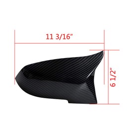 amopacorp Replacement For 2012-2018 F30 316i 320i 328i 335i 316d 318d 320d 325d 330d 335d Fog Light CREE XM LED Side Mirror Cap Cover Carbon Fiber Kit