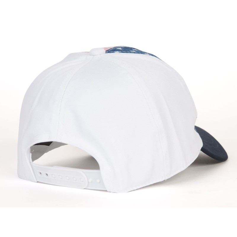 USA Flag Patriotic Front Panel Adjustable Snapback