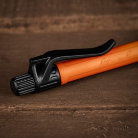 Rite in the Rain Weatherproof Durable Orange Clicker Pen - Black Ink (No. OR11)