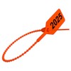 2025 Dated Fire Extinguisher Tamper Seals Orange Color (1000 Pack)