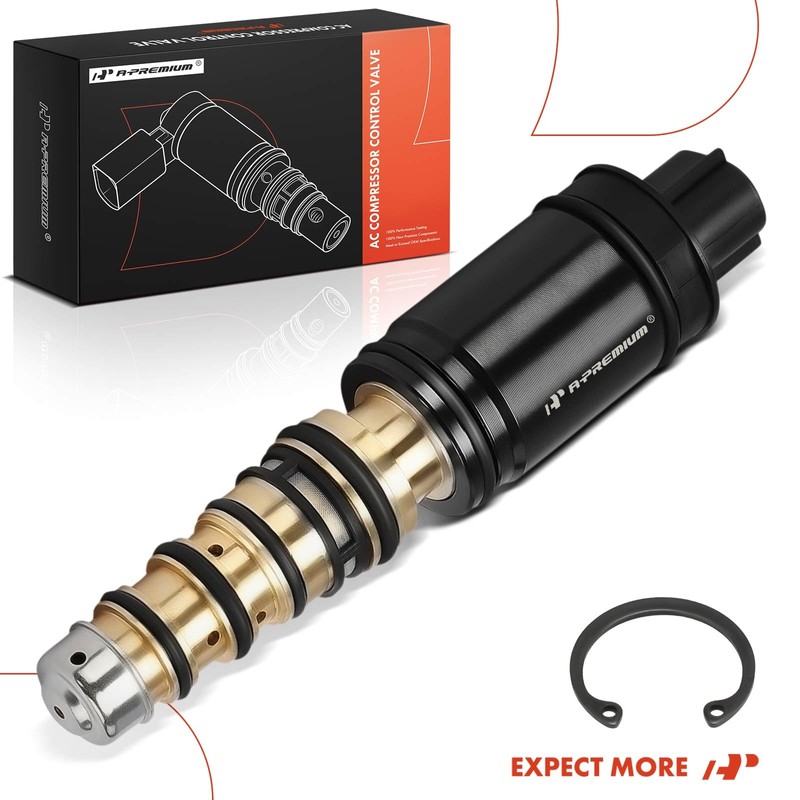 A-Premium AC Compressor Control Solenoid Valve 6SEU16C, 6SEU14C Compatible with