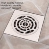 Brushed Shower Floor Drain Copper Floor Strainer for Kitchen Bathroom