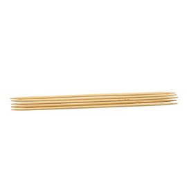 Glorex Bamboo Knitting Needles 3.0 mm 20 cm Natural 3 mm