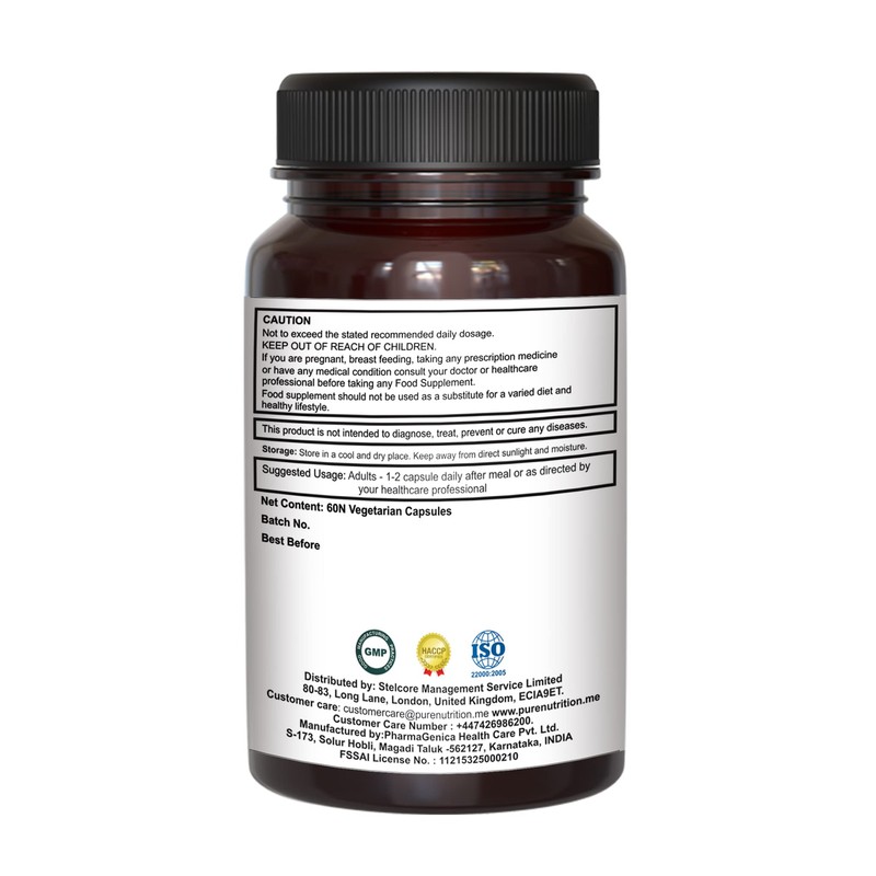 PURENUTRITION ME Pure Nutrition Papaya Complete - 500mg | 60